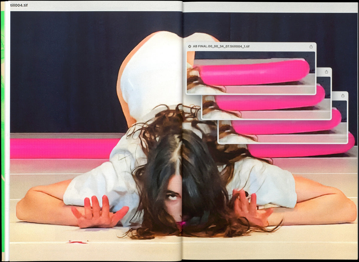 Alexandra Bachzetsis — Show Time Book / Book Time Show, inside pages 3
