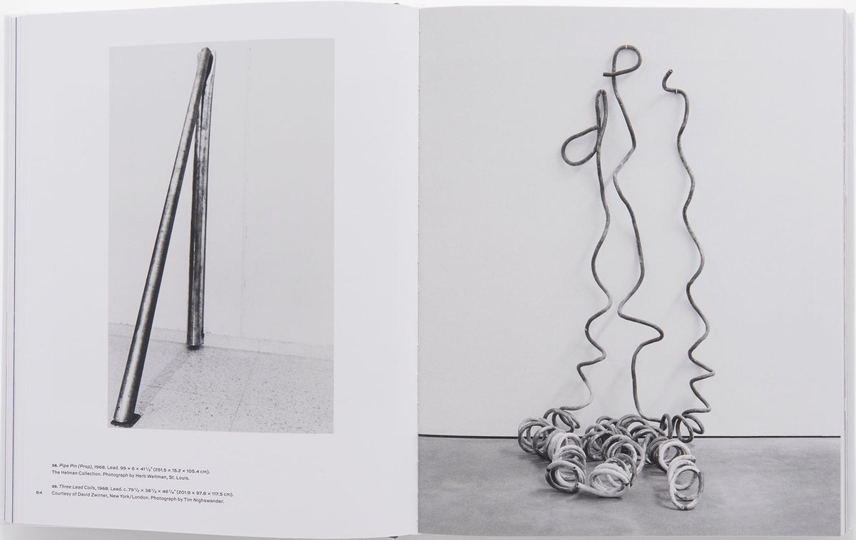 Richard Serra — Early Work, inside pages 4