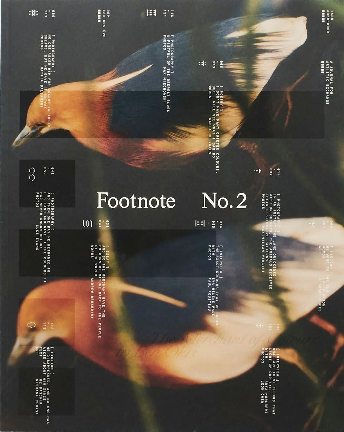 Footnote — Issue 2: The Merchant of Colours, front cover