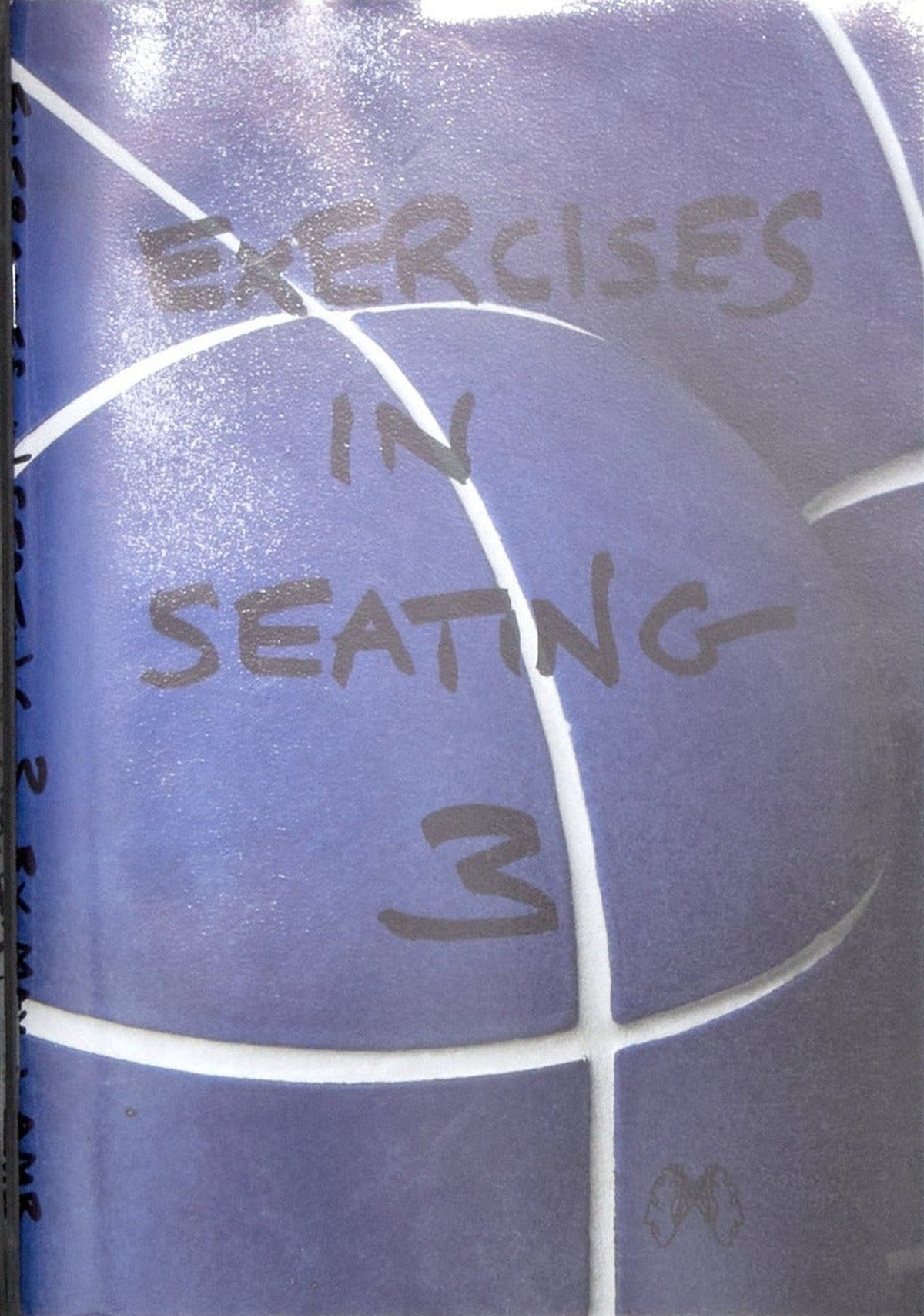 Max Lamb, Exercises in Seating: Volumes 1 to 3, cover