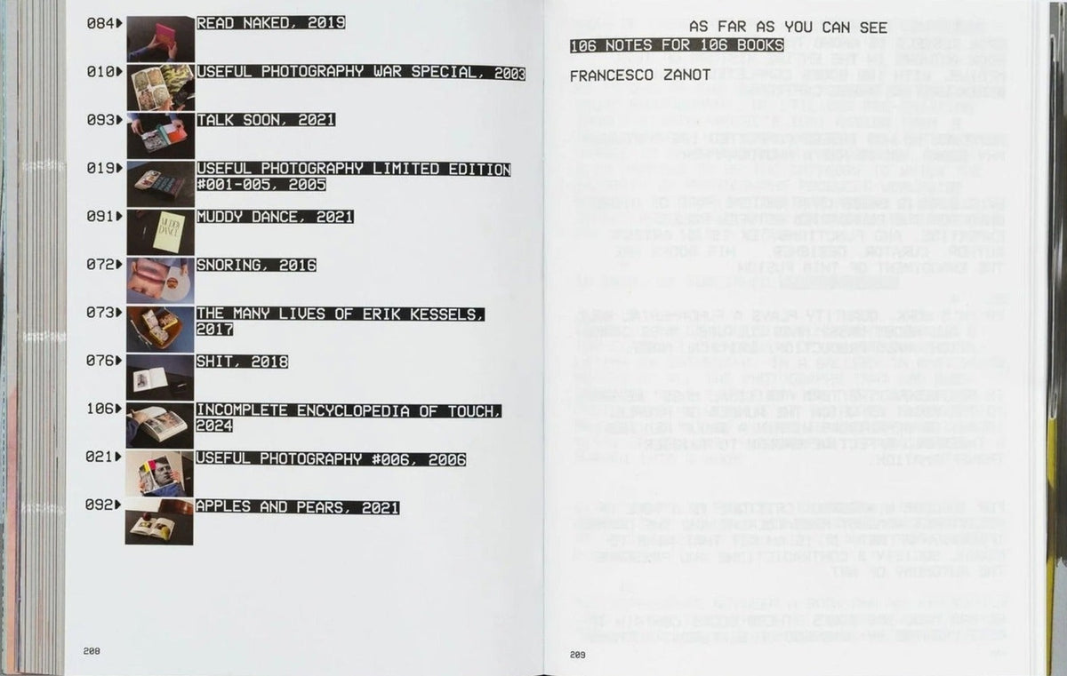 Erik Kessels, As Far As You Can See, inside pages 10