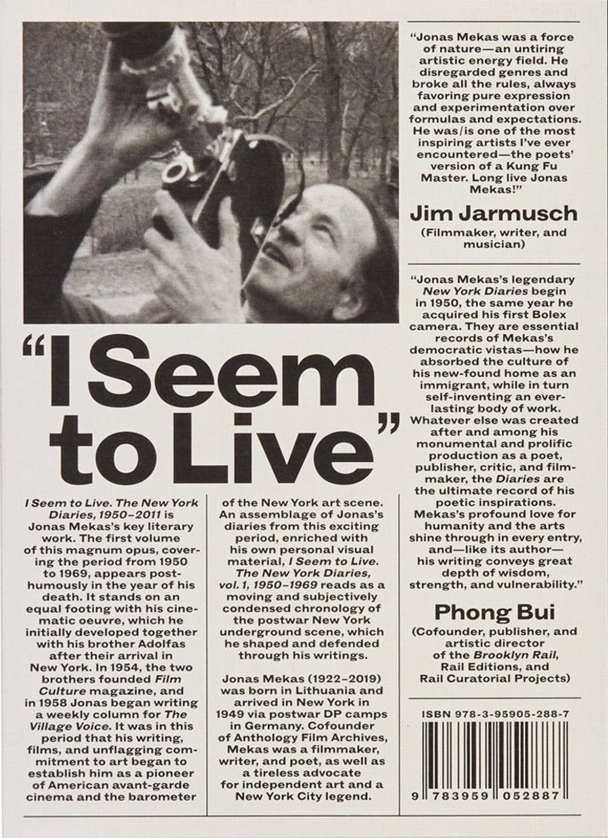 Jonas Mekas, I Seem to Live: The New York Diaries (1950 to 1969), Volume 1, inside pages 12