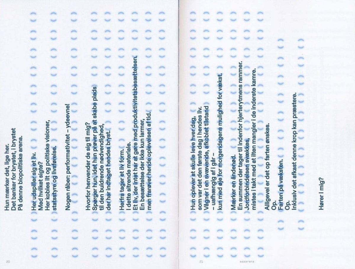 Marie Thams, This Biopolitical Arena, inside pages 2