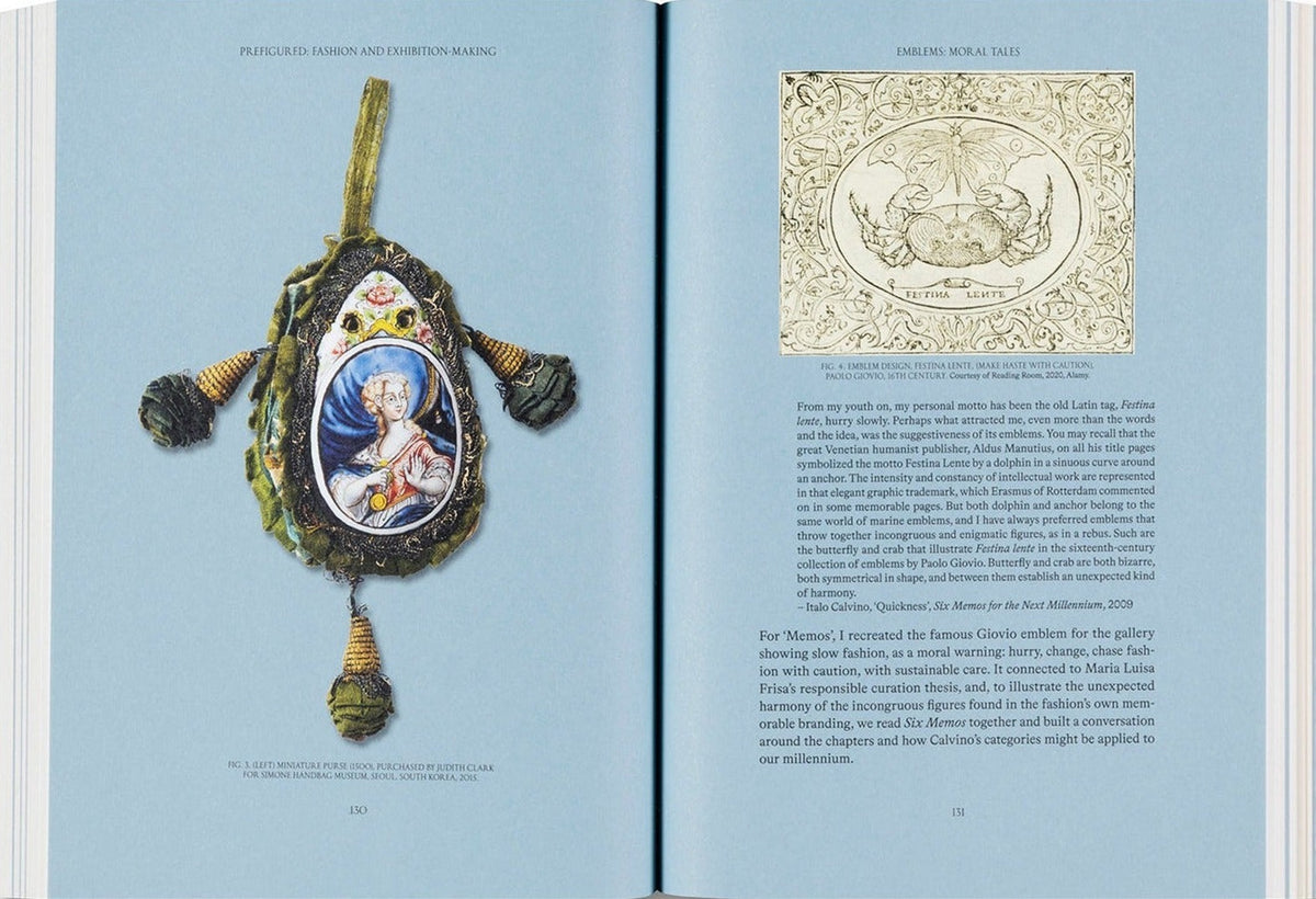 Judith Clark, Prefigured: Fashion and Exhibition-Making, inside pages 7