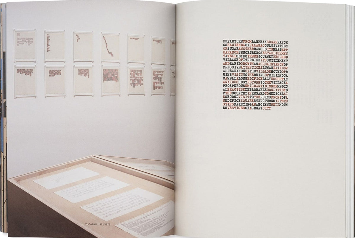 Carl Andre: Between Sculpture and Poetry, inside pages 4