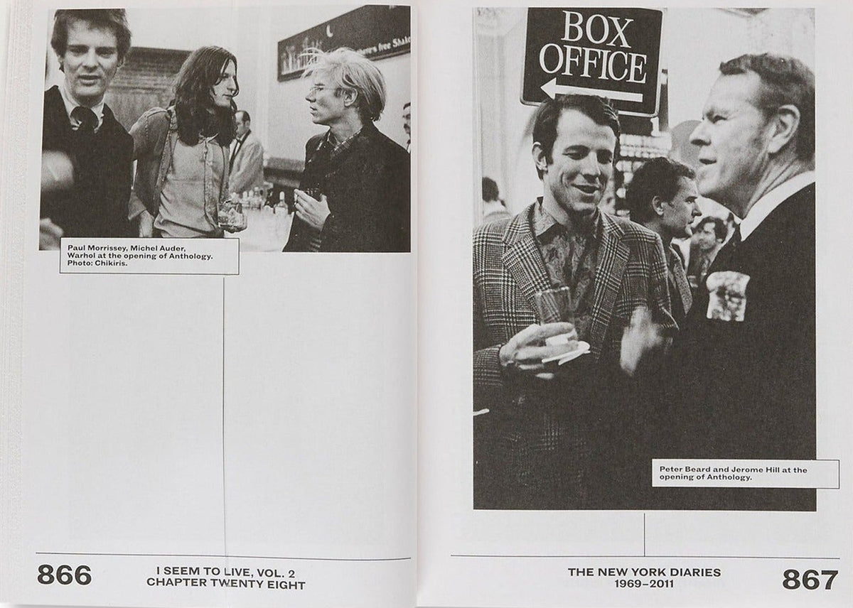 Jonas Mekas, I Seem to Live: The New York Diaries 1969 to 2011, Volume 2, inside pages 5
