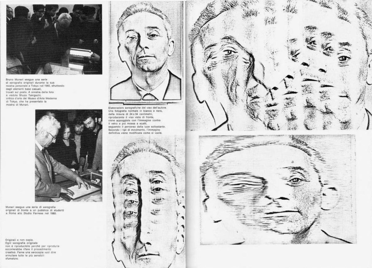 Bruno Munari, Xerografia, inside pages 4