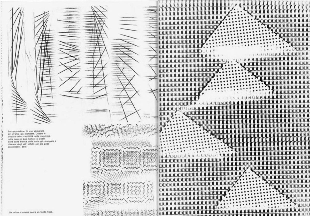 Bruno Munari, Xerografia, inside pages 6