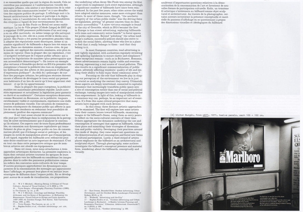 Revue Faire, Issue 55: The Billboard Image, inside pages 8
