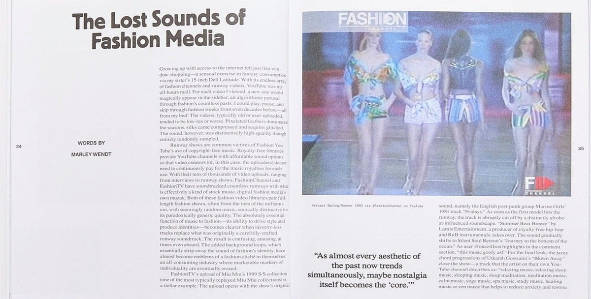 Viscose, Issue 8: Sound, inside pages 6