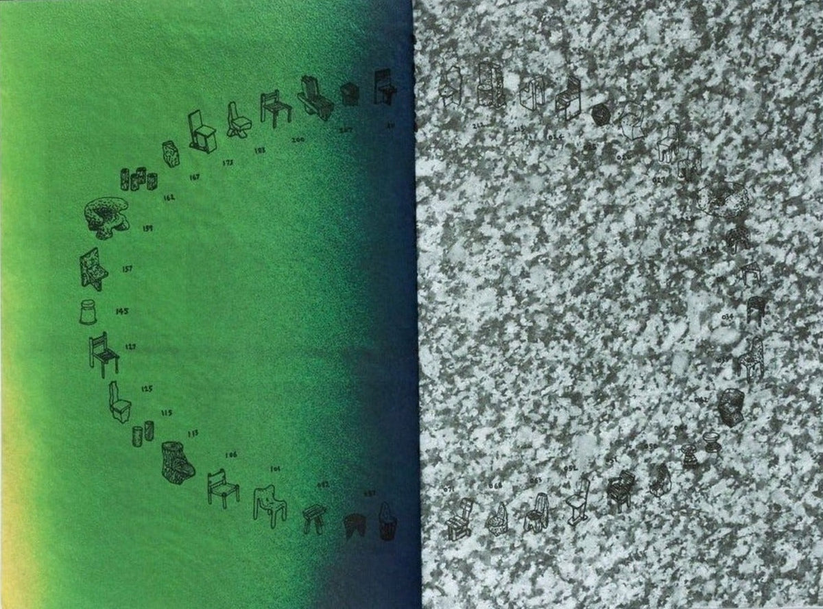 Max Lamb, Exercises in Seating: Volumes 1 to 3, inside pages 9