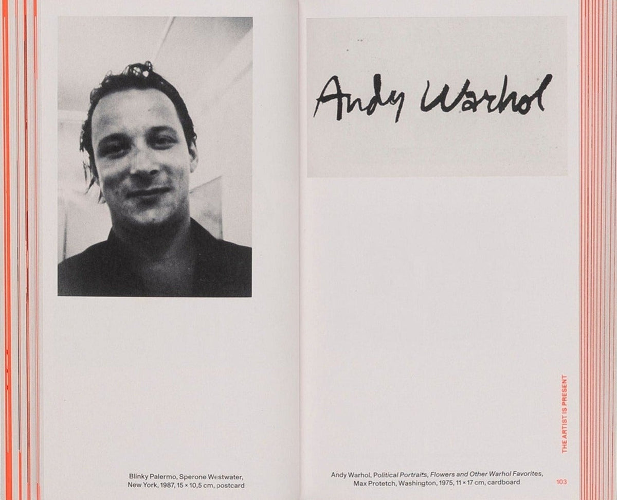 A Work Will Be Shown: Artist's Invitations and Announcements 1960 to 2020, inside pages 6
