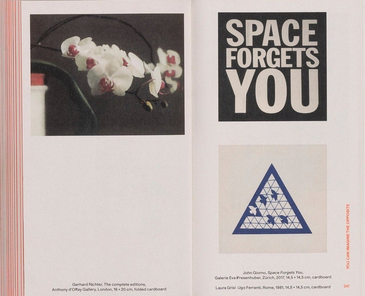 A Work Will Be Shown: Artist's Invitations and Announcements 1960 to 2020, inside pages 11