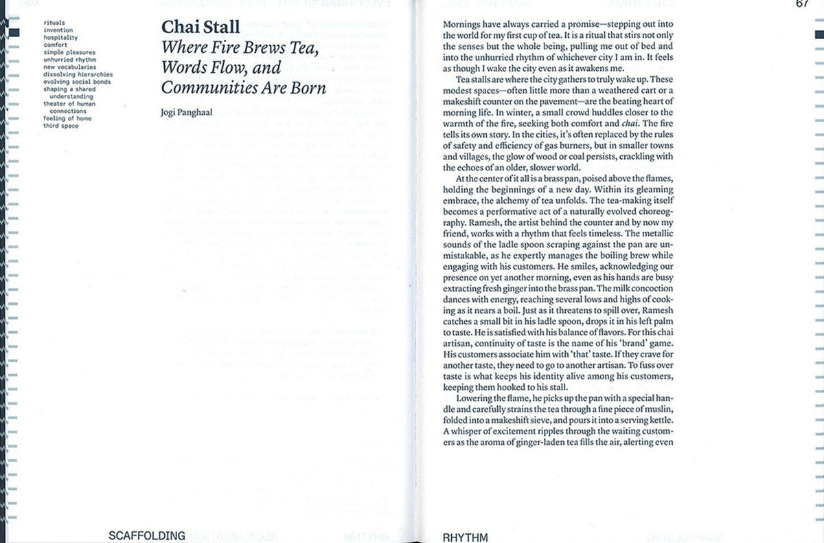 Slow Technology Reader: A Tool for Shaping Divergent Futures, inside pages 3